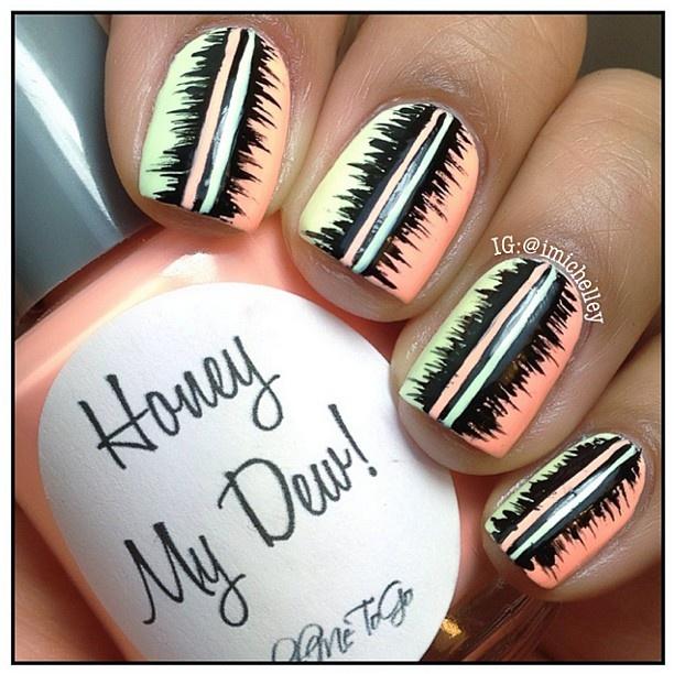 Cool nail designs via imichelley .