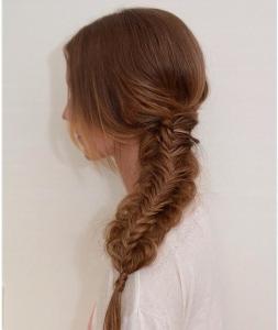 Split Fishtail Braid