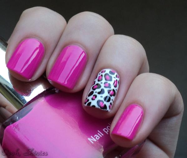 Cheetah Nails via oooh shinies.