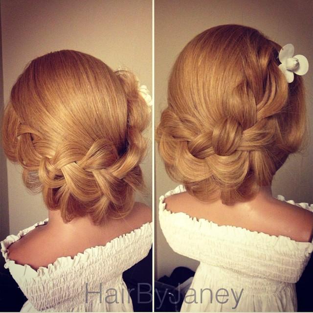 french lace updo