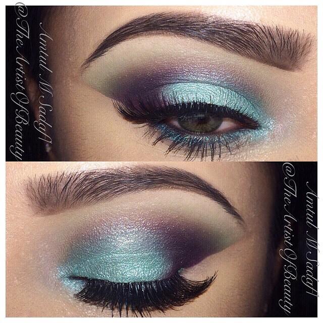 love the colors on this look