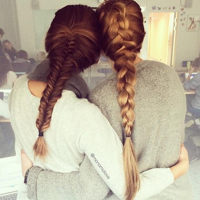 best friends braids