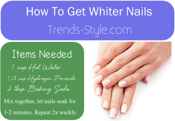 How to Get Whiter Nails At-Home