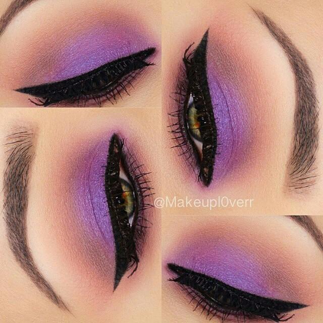 gorgeous purple look