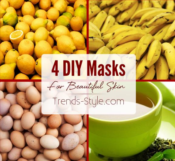 4 DIY Masks for Beautiful Skin