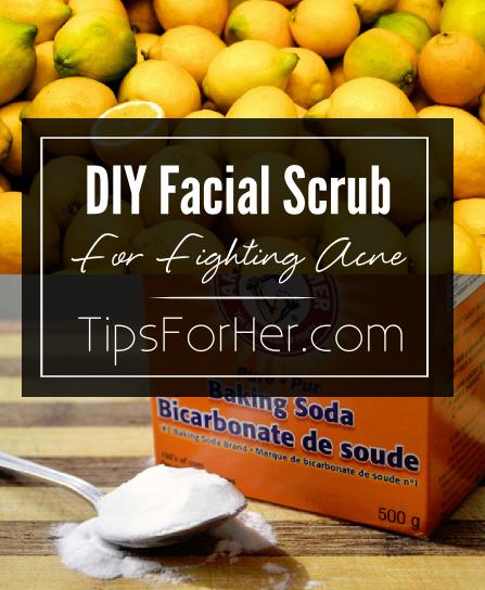 DIY Facial Scrub for Fighting Acne