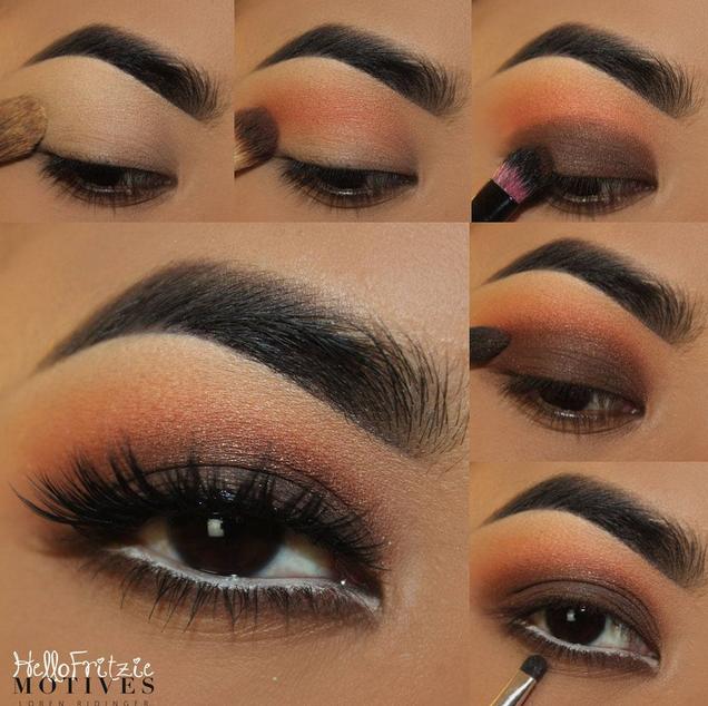 earthy tones step by step