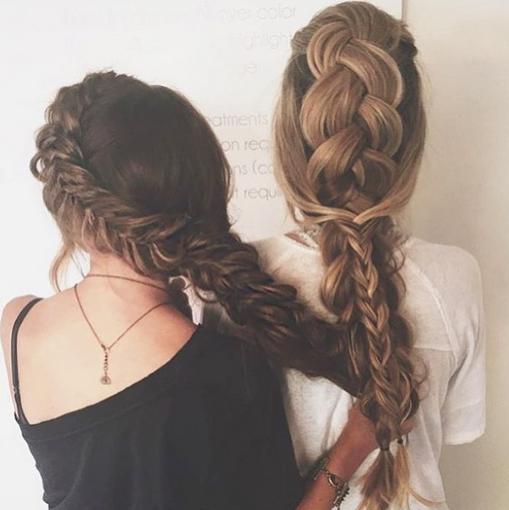 sister braids