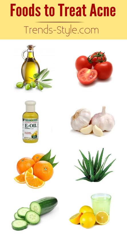 Foods to Treat Acne & Pimples
