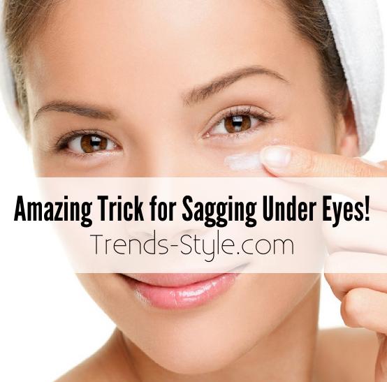 Amazing Trick for Bags Under Eyes!