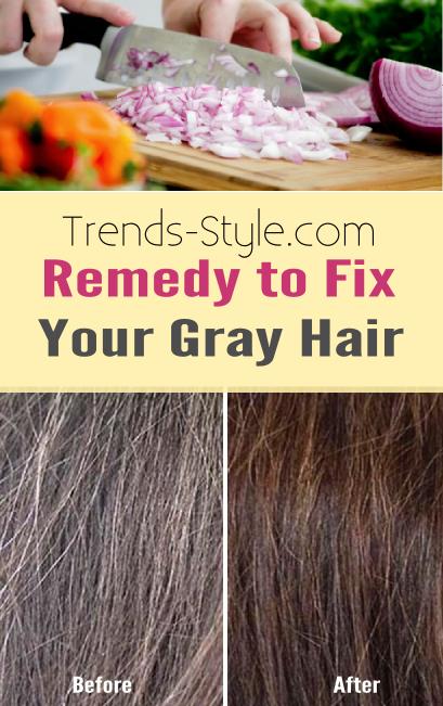 Remedy to Fix Your Gray Hair