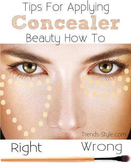 Right & Wrong Way to Applying Concealer